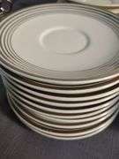 Smith&Taylor Platinum band China set- 26 cups 26 saucers