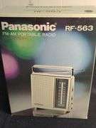 Vintage Panasonic FM/AM portable radio never open