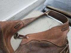 Vintage Leather Chaps. 5A