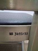 2 general fireproofing co. industrial style chairs