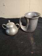 10 Pieces of pewter