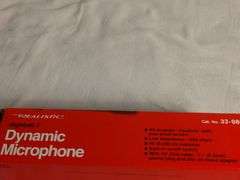 Realistic Dynamic Microphone
