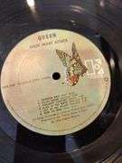 Box of albums variety Queen, Bob Dillon, Folk songs, and more