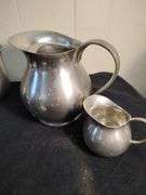 10 Pieces of pewter