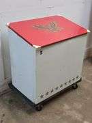 Vintage Metal Storage Trunk