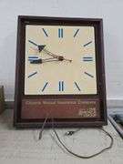 Vintage Citizens Mutual Insurance Company Wall Clock. 4A
