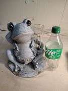 Frog rain gage