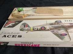 Top Flight Junior Aces Harper Hurricane WW2 fighter model