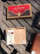 4 cigar boxes