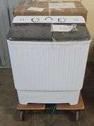 Erivess 32 lb. Compact Mini Twin Tub Washing Machine / Spinner (BIN $75)