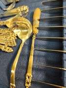 1847 Roger Bros. King Frederick silverware with case