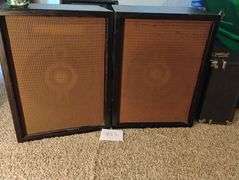 2 vintage 12 inch jensen 2 way look great and tested