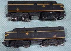 Vintage Lionel #2032 Erie Twin Diesel Locomotive