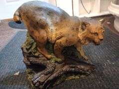 Bobcat candle