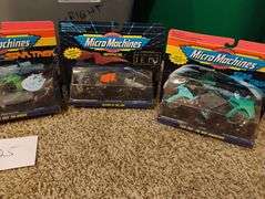 micro machines star trek toys lot