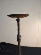 Cast iron candle holder top needs to be reattached