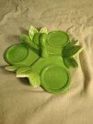 Crazy Daisies condiment server tray