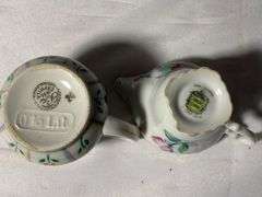 Antique Cream and Sugar