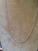 24" Sterling Silver Rope Necklace