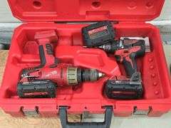 Milwaukee Cordless Tools with Hard Case. 5E
