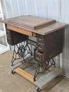Antique Singer Sewing Machine Cabinet