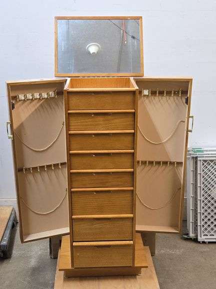 Vintage Jewelry Armoire