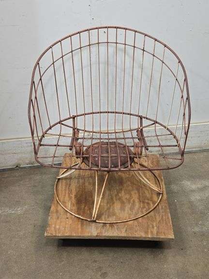 Homecrest Wire Barrel Patio Chair