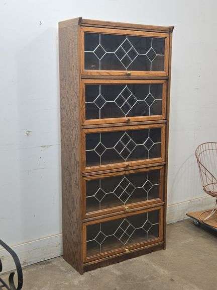 Vintage Barrister Bookcase
