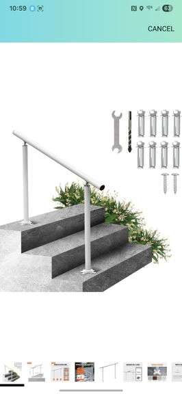 Vevor Handrail for Outdoor Steps NIB. 21C