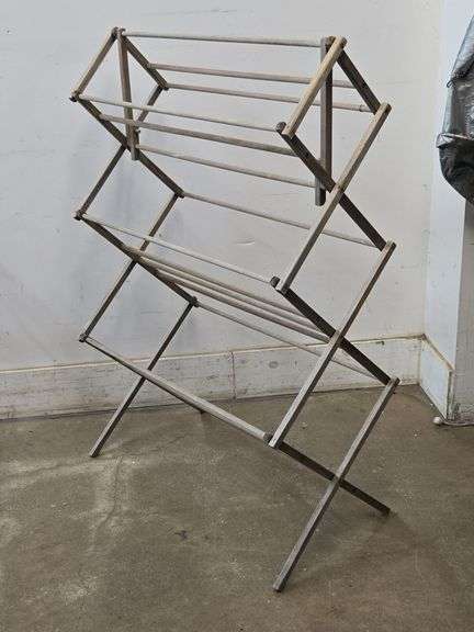 Wooden Clothes Drying Rack