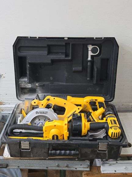 DeWalt 18V XRP Cordless Power Tool Combo Kit. 5E - Lil Dusty Online ...