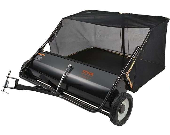 Vevor Tow Behind Lawn Sweeper NIB