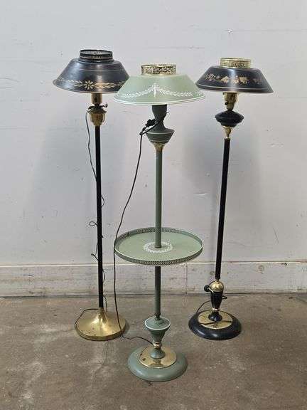 Set of 3 Hurricane Floor Lamps