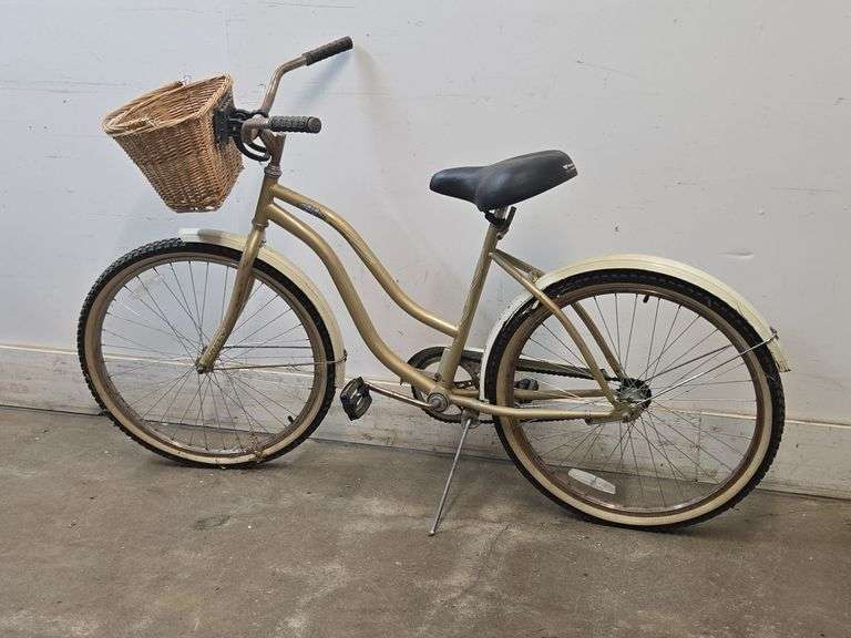 Vintage Gold Huffy Beach Cruiser