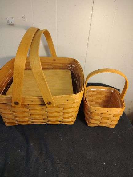 2 Longaberger baskets