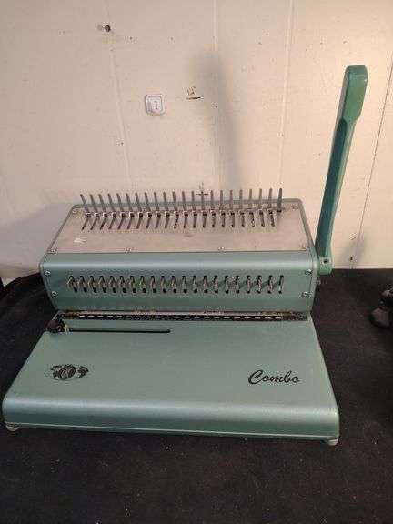 Combo 121-KH manual binding machine