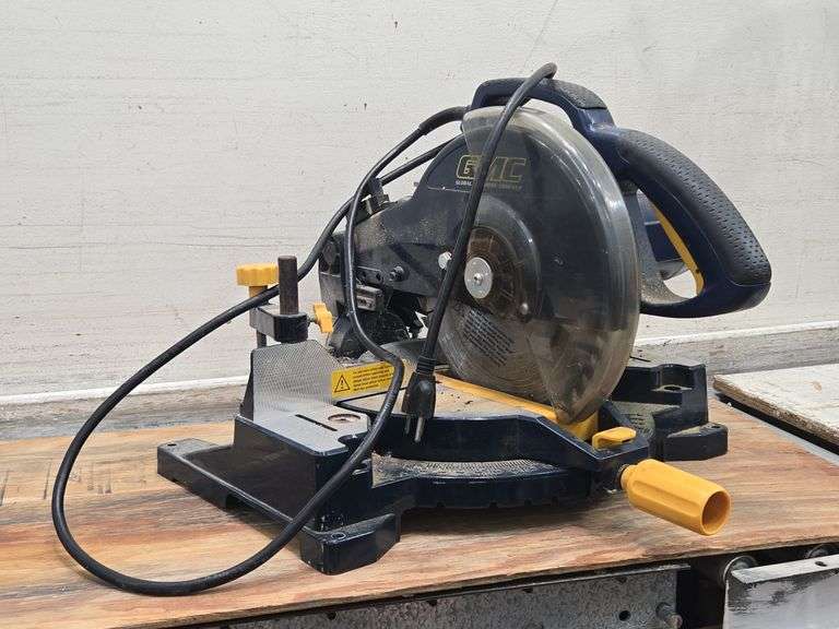 Global Machinery Company (GMC) 10" Compound Miter Saw. 5C