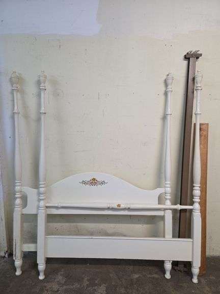 Painted bed frame, full?