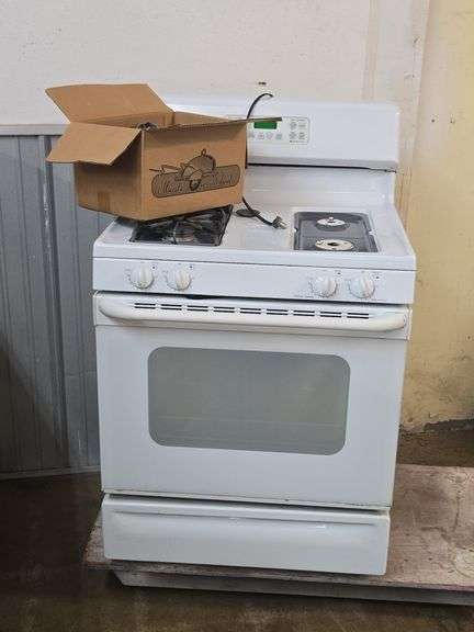GE Gas Stove.