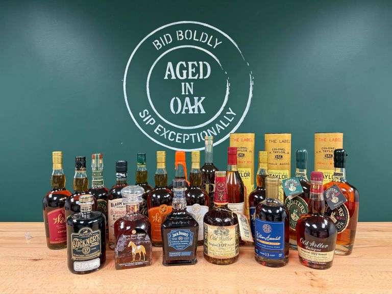 Aged in Oak October Spirits Auction #1