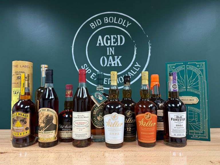 Aged In Oak October Spirits Auction #2