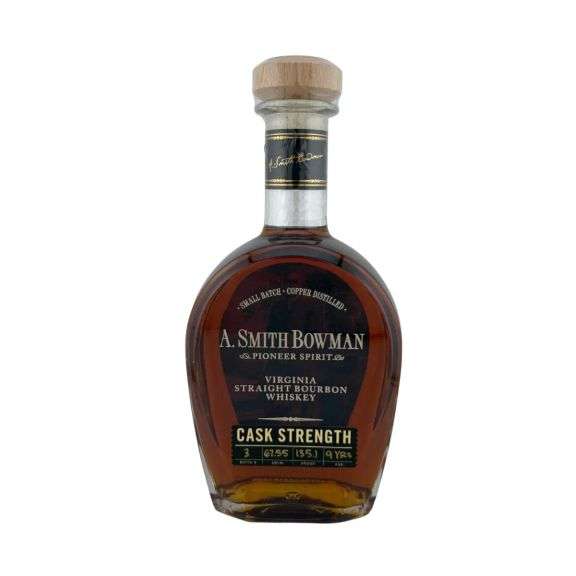 A. Smith Bowman Small Batch Cask Strength Batch #3 9 Year
