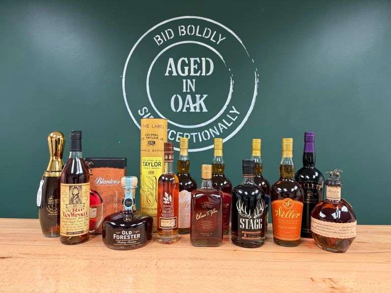 Aged in Oak November Spirits Auction #1