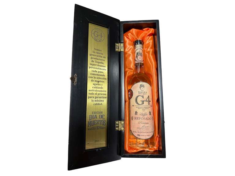 G4 Tequila Reposado 100% Agave 2023 Dia De Muertos