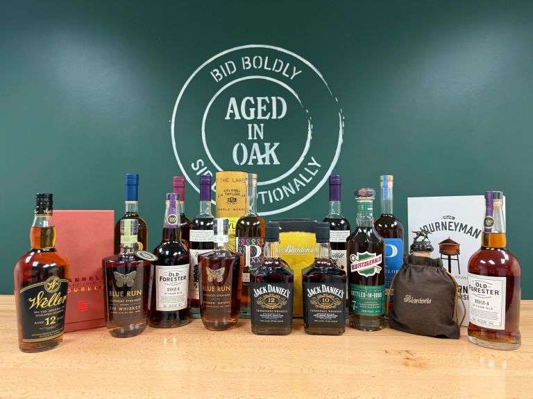 Aged in Oak September Spirits Auction #3