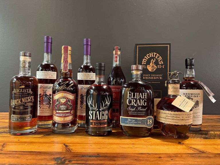 Aged in Oak September Spirits Auction #1