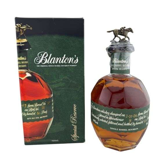 Blanton's Special Reserve Australia Release Bourbon Letter "N"