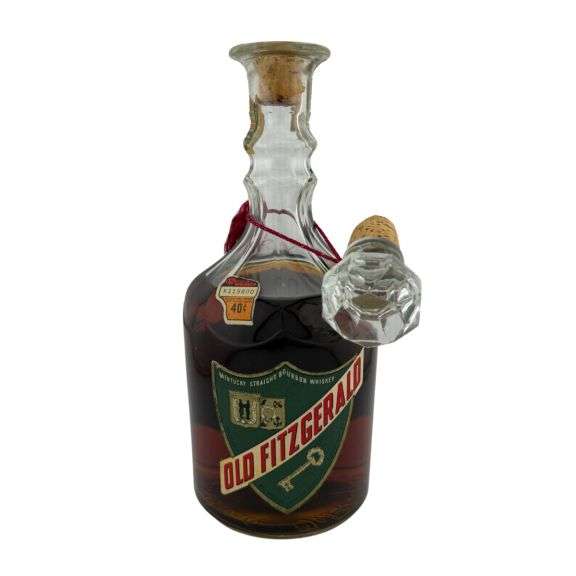 Old Fitzgerald Bonded Diamond Decanter 1951