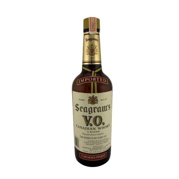 Seagrams V.O. Canadian Whiskey 1983