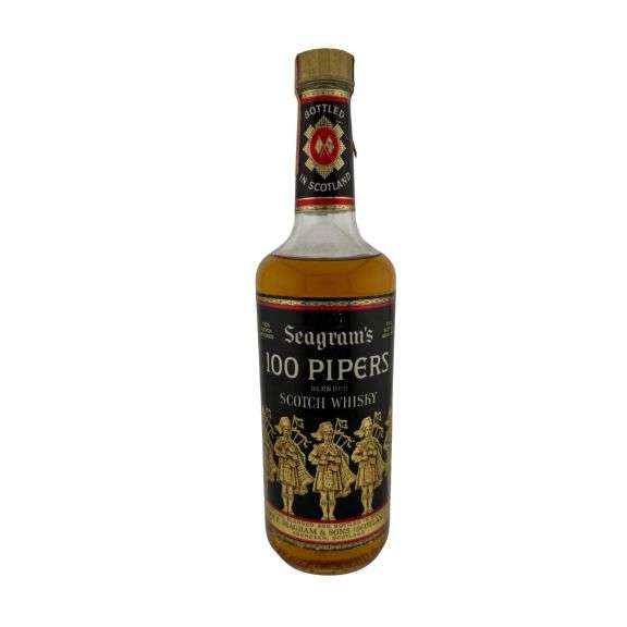 Seagram's 100 Pipers Blended Scotch Whiskey